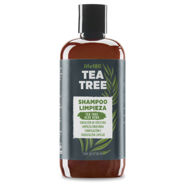 Shampoo limpieza Tea Tree 385ml - Life180 - Image 2