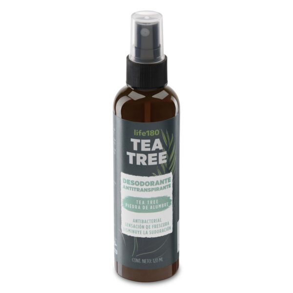 Desodorante Antitranspirante Tea Tree 120ml - Life180